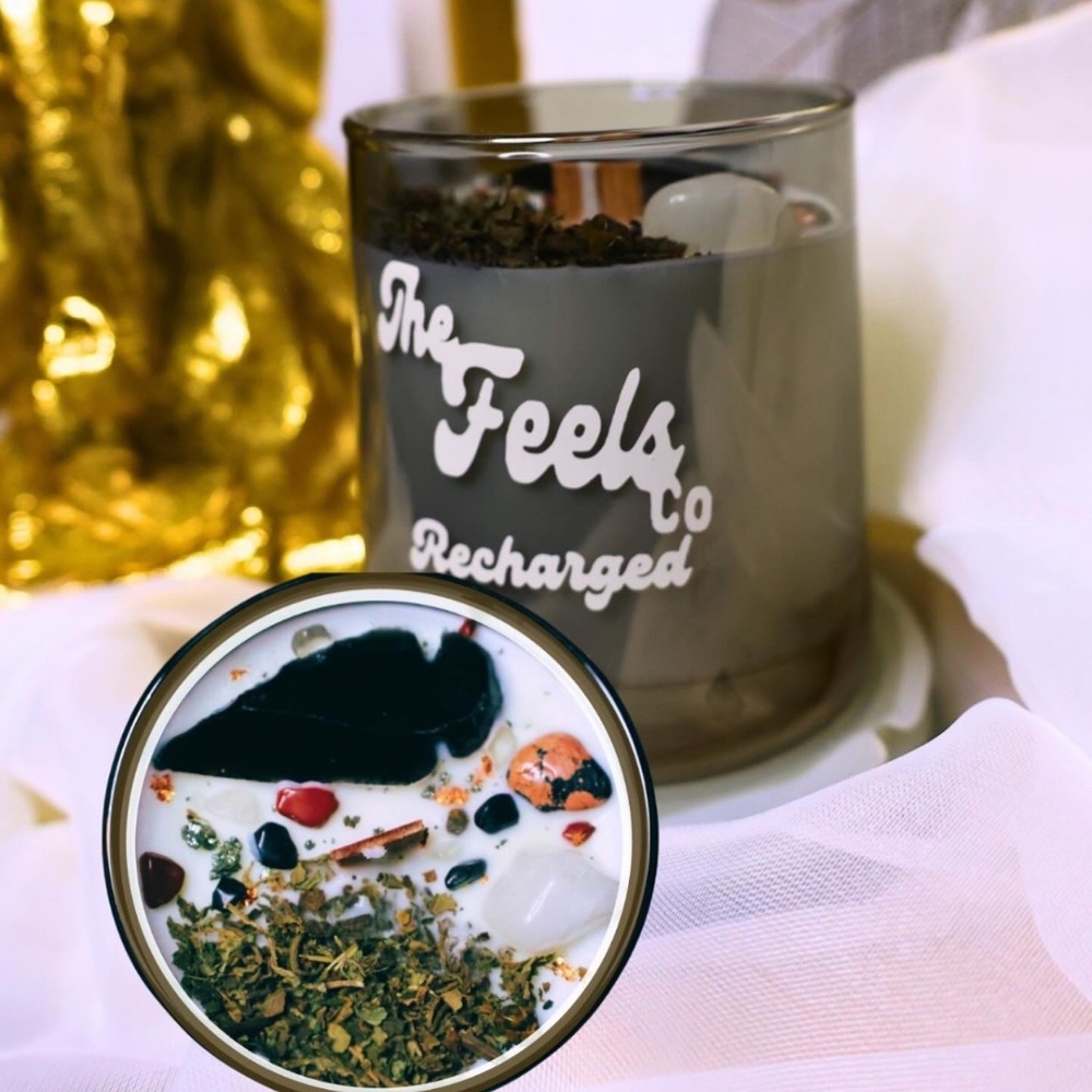 Patchouli | Teakwood  Bliss Scented Candle | Earthy Aromatherapy Serenity | 8oz